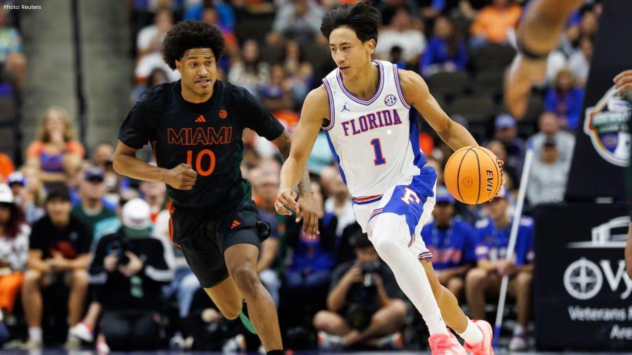 Florida Triumphs Over Miami 82-68 in Jacksonville Clash
