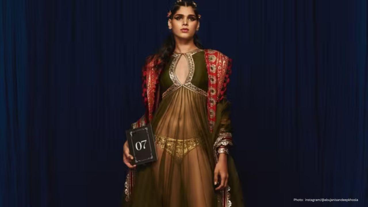 Abu Jani and Sandeep Khosla's Daring Runway Ensemble Ignites Online Debate at Art Mumbai