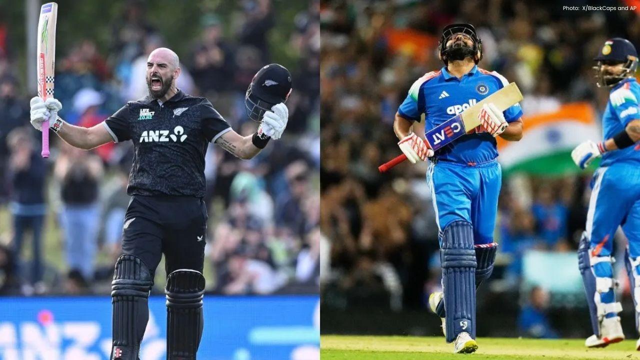 Daryl Mitchell Tops ICC ODI Rankings, Major Player Movements Noted