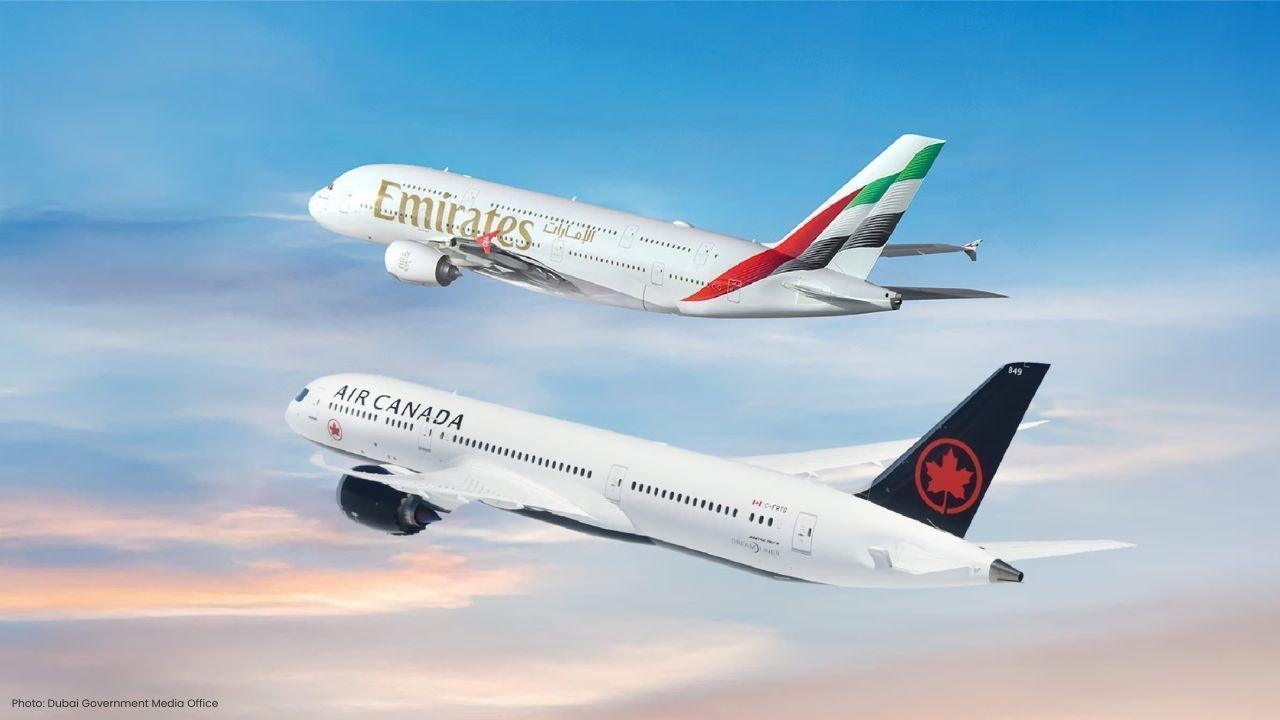 Emirates and Air Canada Renew Strategic Partnership Until 2032