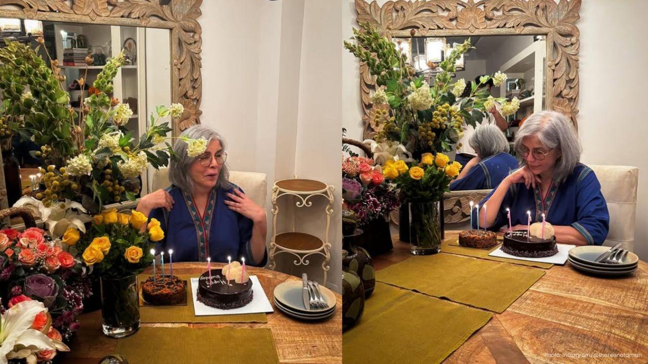 Zeenat Aman Celebrates 74th Birthday with Dance and Delight