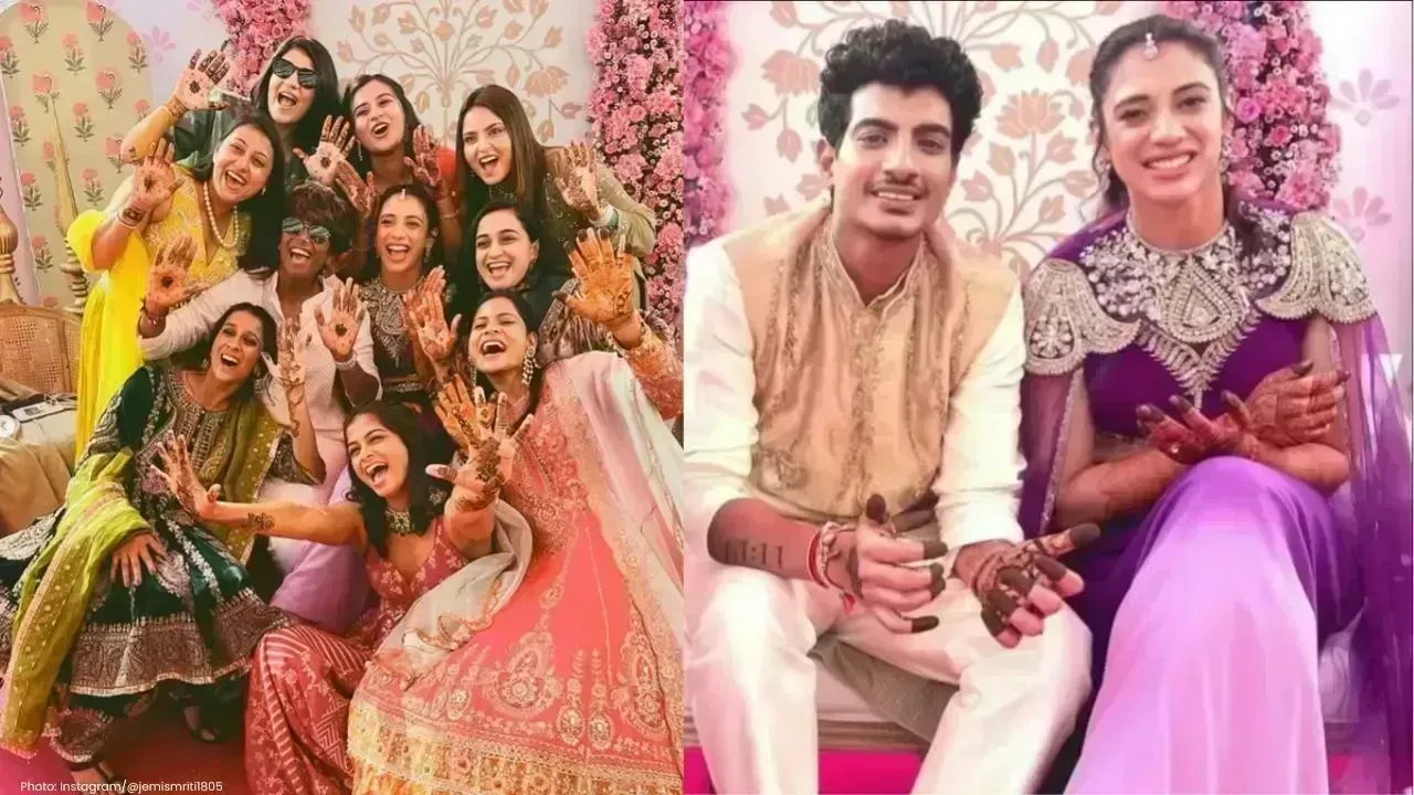 Smriti Mandhana and Palash Muchhal's Festive Wedding Celebrations