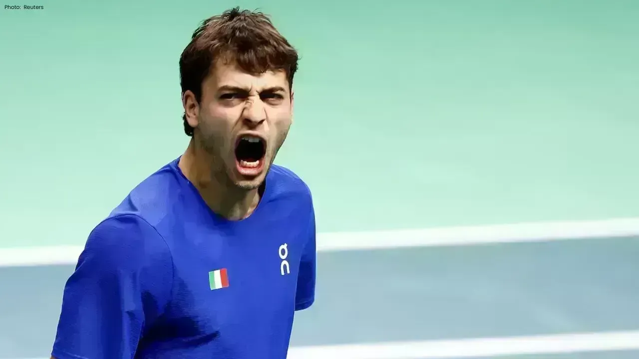 Cobolli Powers Italy to Davis Cup Final with Dramatic Win