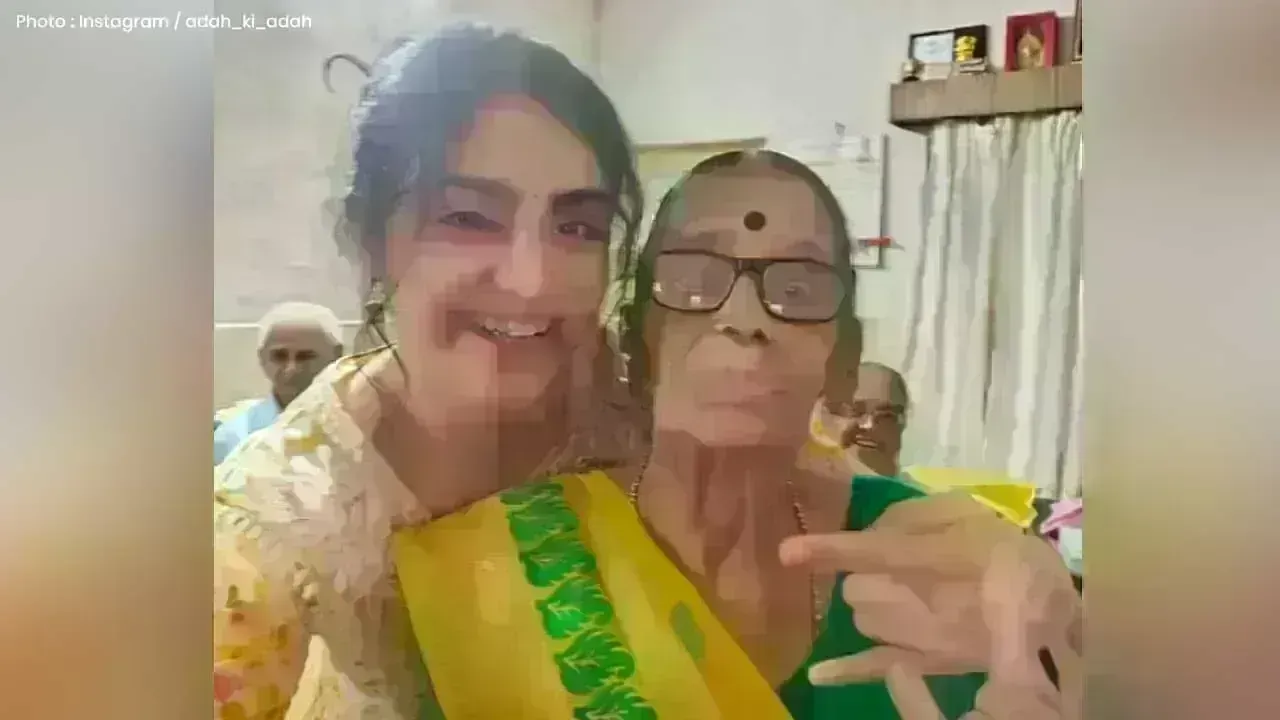 Adah Sharma's Grandmother Has Passed Away