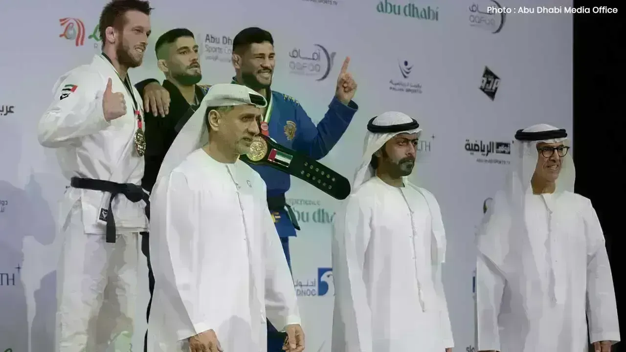 Sheikh Khalifa bin Tahnoon Celebrates the Conclusion of the 17th Abu Dhabi Jiu-Jitsu Championship