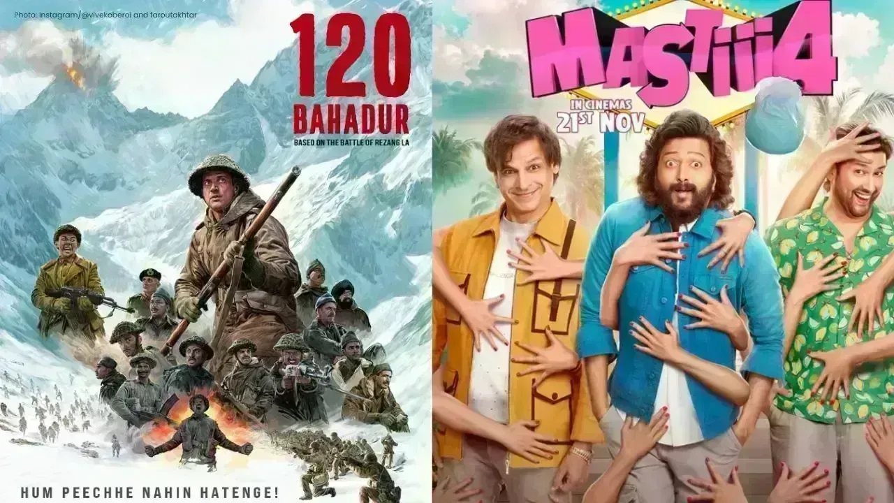 120 Bahadur Takes the Lead Against Mastiii 4: A Third-Day Box Office Overview