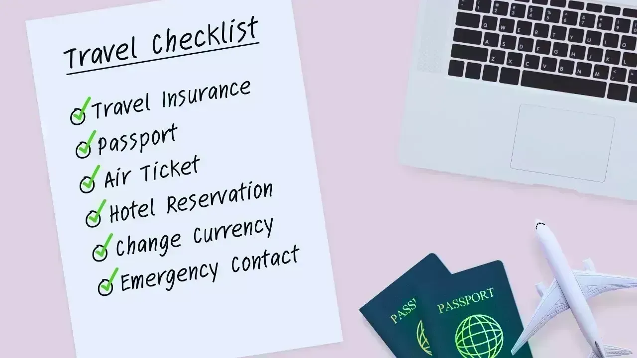 Revised Travel Checklist Post Regional Health Advisory