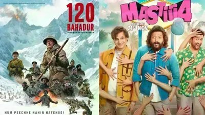 120 Bahadur Takes the Lead Against Mastiii 4: A Third-Day Box Office Overview