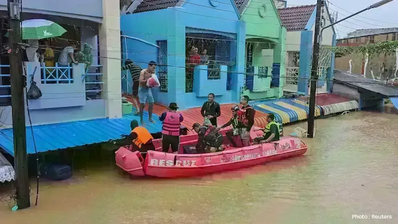 Severe Flooding Impacts Thailand and Malaysia; Rescue Operations Ongoing