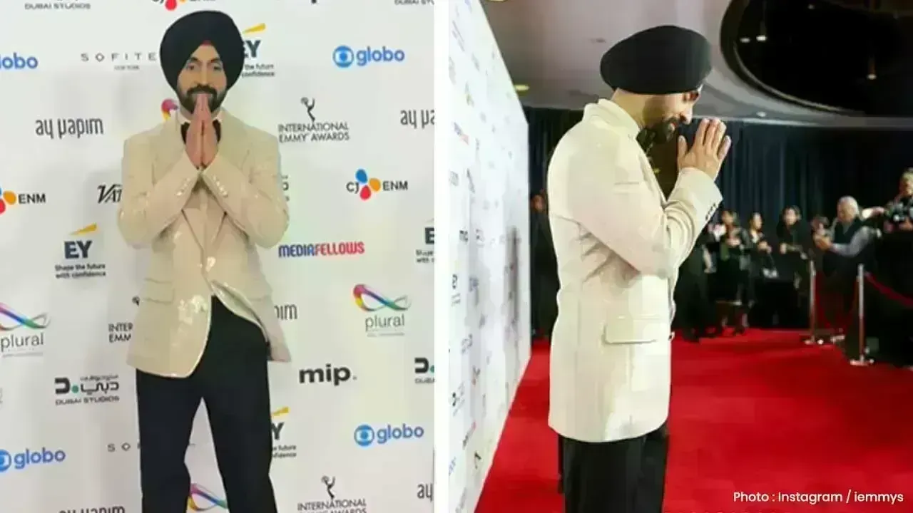 Diljit Dosanjh Dazzles in Elegant Blazer at the 2025 International Emmy Awards