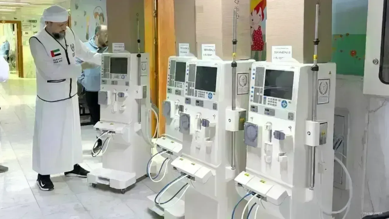UAE Charity Enhances Dialysis Services in Syria with 50 Machine Delivery