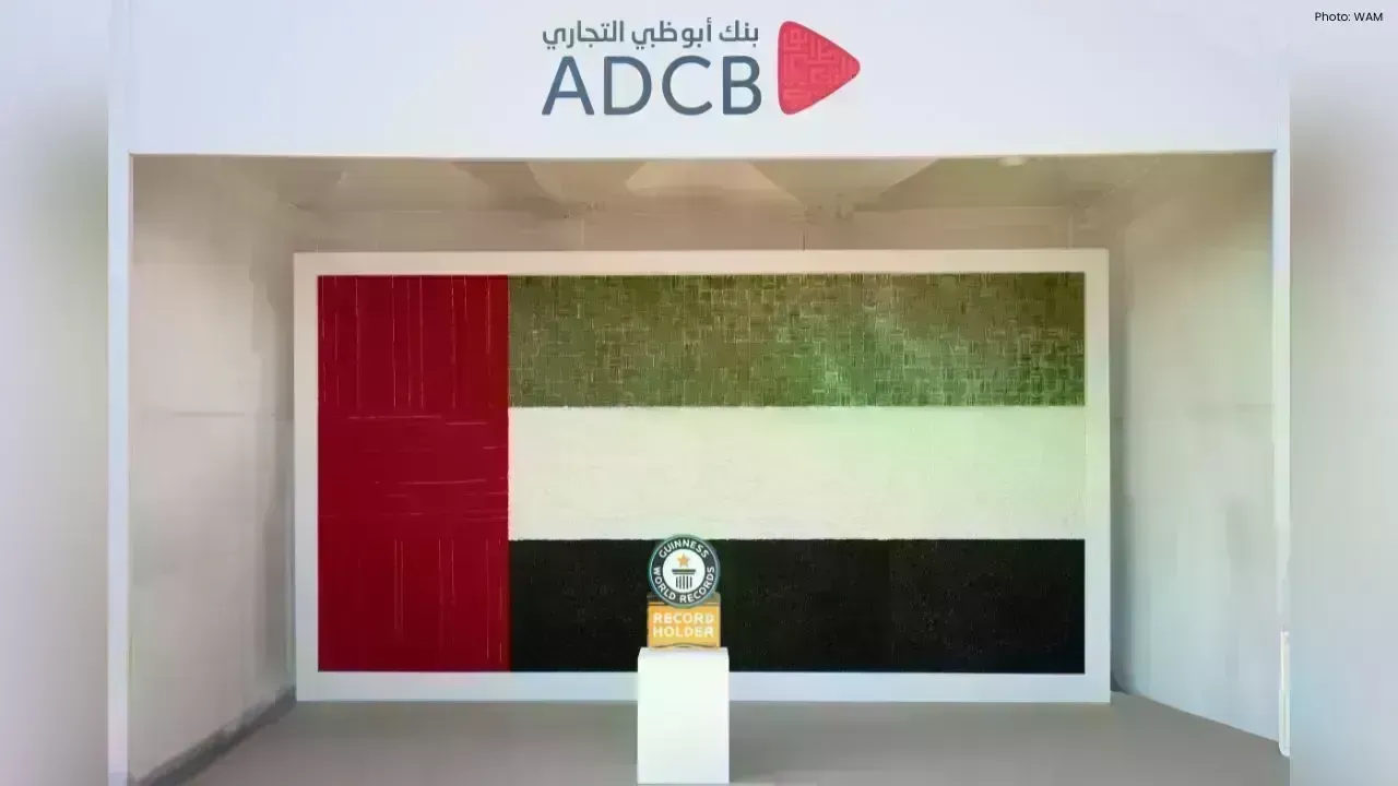 ADCB Achieves Guinness World Record with Eco-Friendly Flag Display