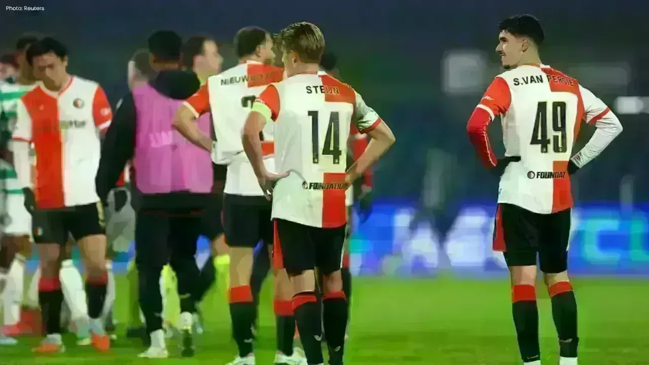 Shaqueel Van Persie Celebrates Senior Debut with Feyenoord at Just 19