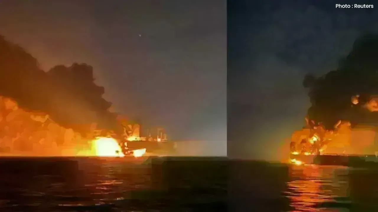 Explosions Strike Oil Tankers in Black Sea, Crews Rescued