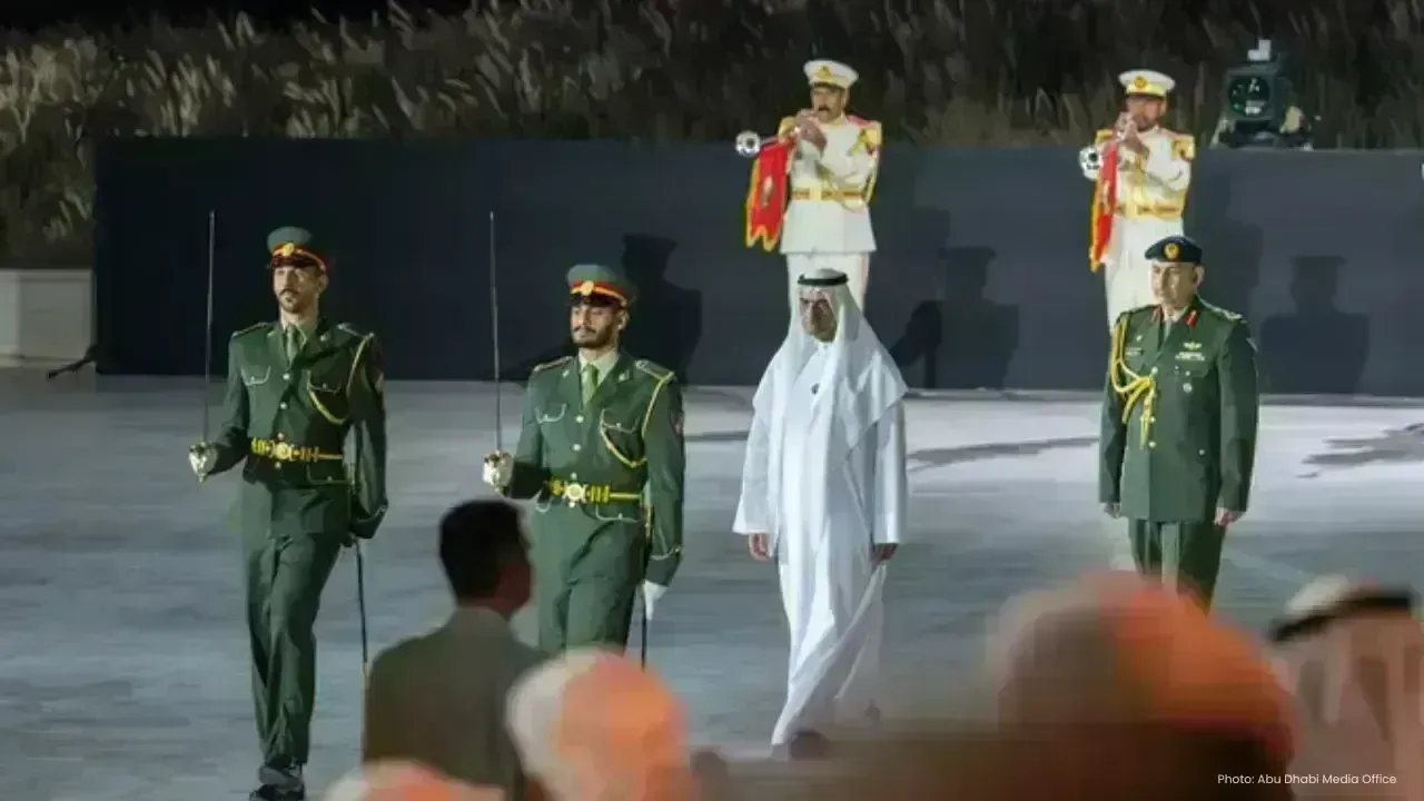 Fujairah Ruler Commemorates Fallen Heroes in Abu Dhabi
