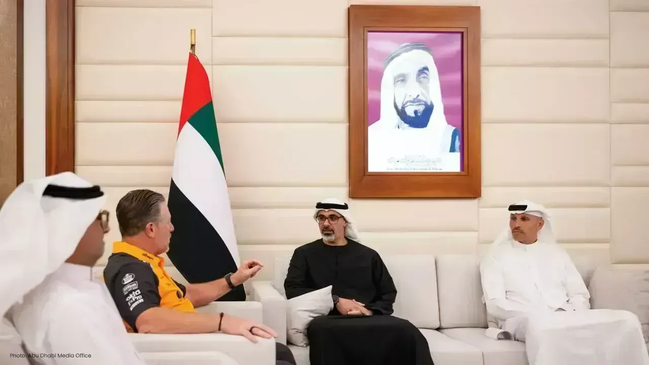 Crown Prince of Abu Dhabi Engages with McLaren CEO on Automotive Innovation