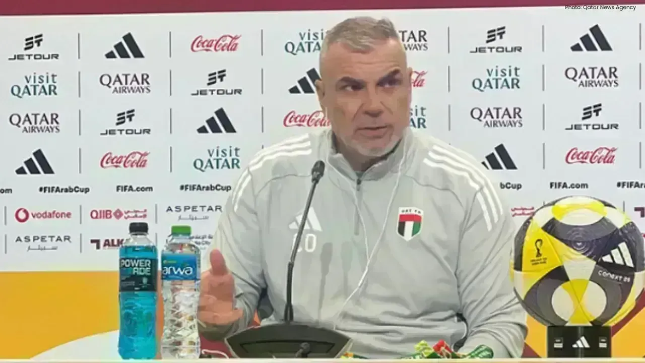 UAE Coach Olaroiu Reflects on Red Card Impact in Jordan Match