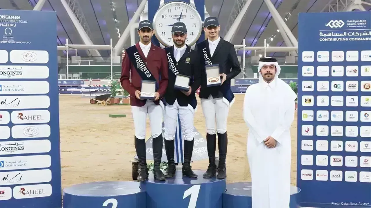 Eighth Round of Longines Hathab Equestrian Series Kicks Off in Qatar