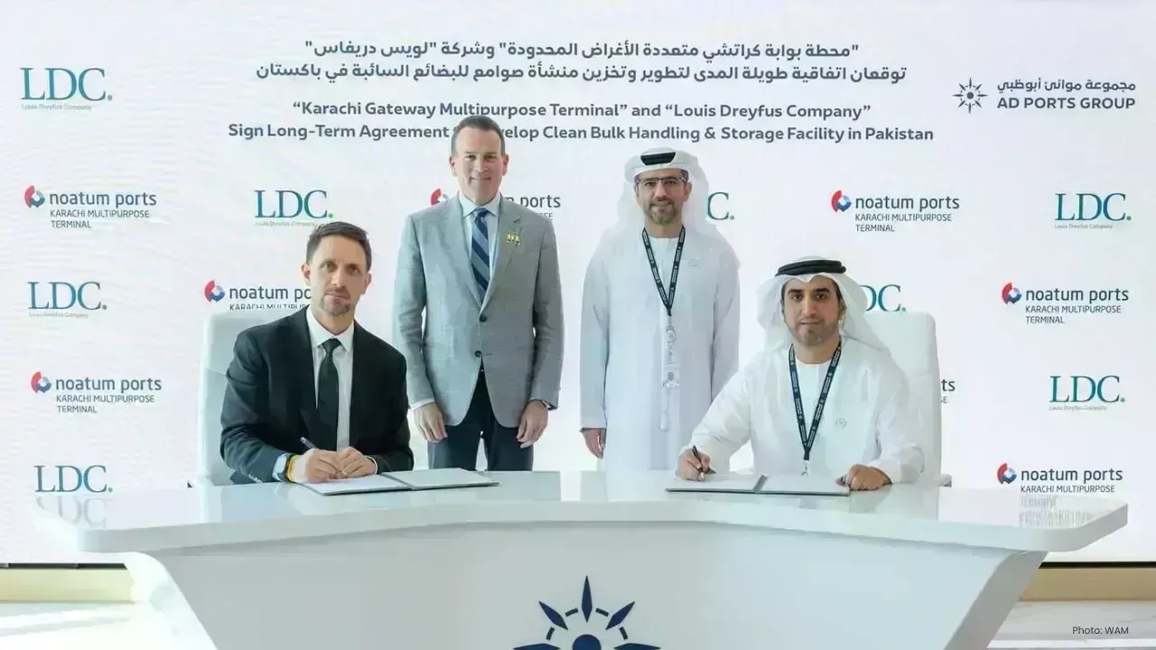 AD Ports Group and LDC Partner to Develop Major Agri Terminal in Karachi