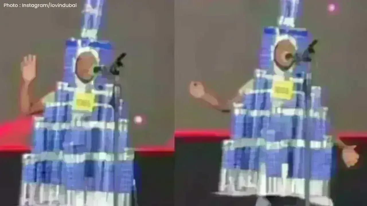 Young Indian Boy Wows Dubai in Burj Khalifa Themed Fancy Dress