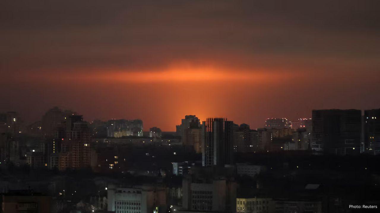 Russia Strikes Railway Hub Near Kyiv in New Wave of Drone and Missile Attacks