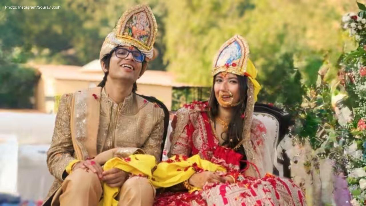 Inside YouTuber Sourav Joshi’s Luxurious Wedding Look: Diamond Sherwani and Rolex