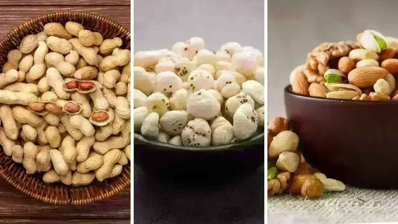Comparing Peanuts, Makhana, and Mixed Nuts for Weight Loss and Cholesterol Management