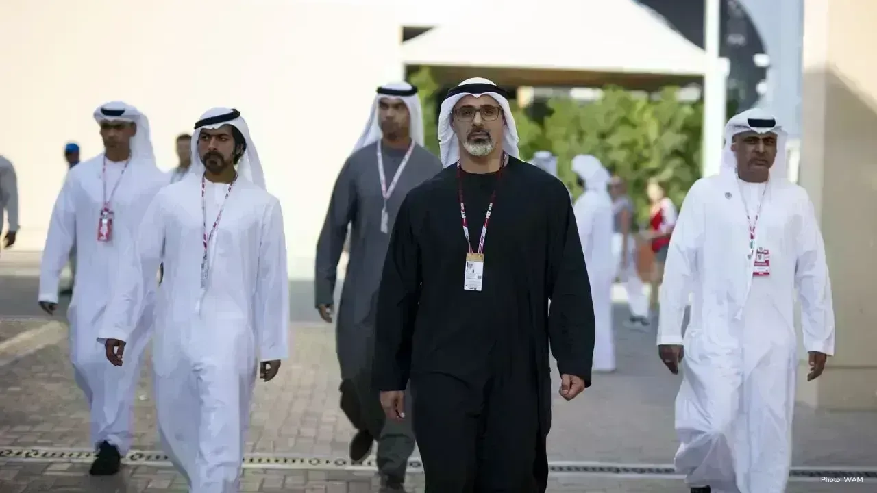 Sheikh Khaled Concludes Abu Dhabi Grand Prix 2025 Visit
