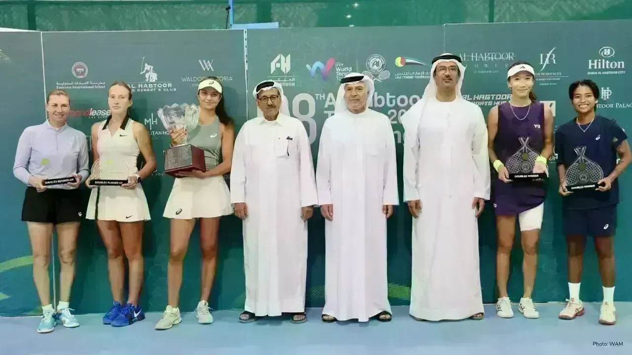 Petra Marcinko Triumphs at Al Habtoor Tennis Challenge in Dubai