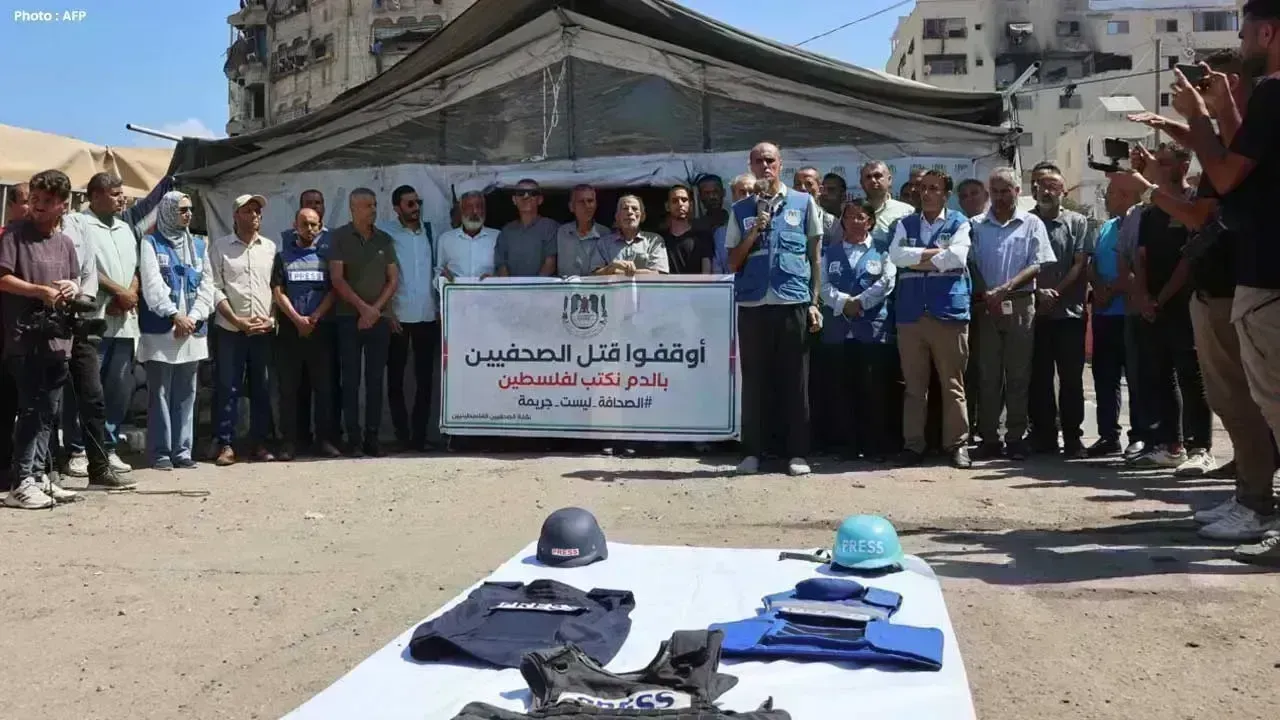 Israel Accountable for Nearly Half of Journalists' Deaths in 2025: Report