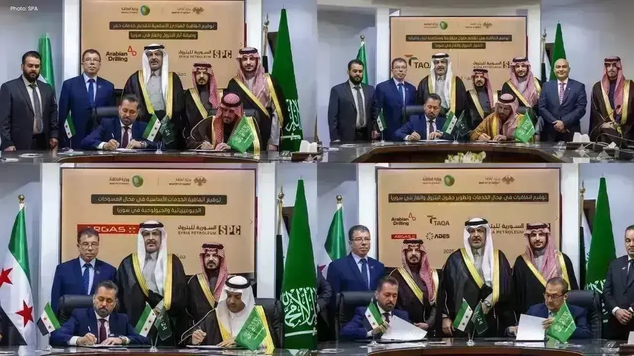 Saudi Firms Forge Agreements with Syria for Oil and Gas Development