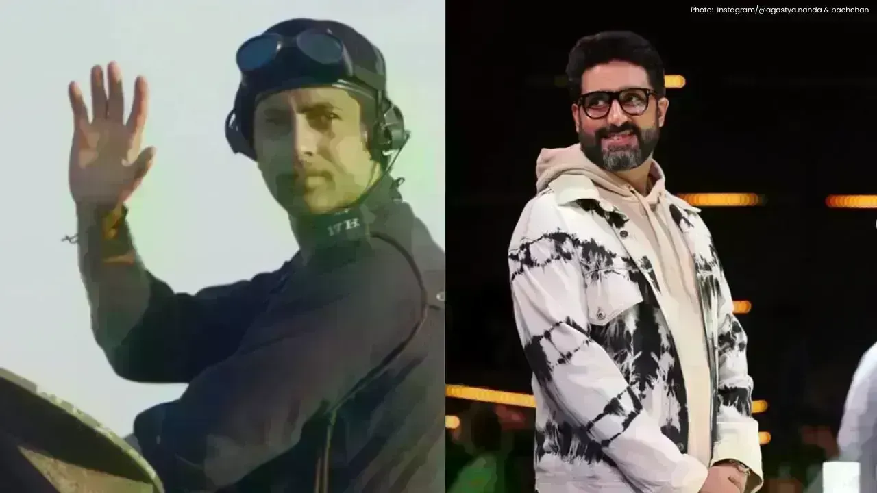 Abhishek Bachchan Commends Agastya Nanda's Role in Ikkis