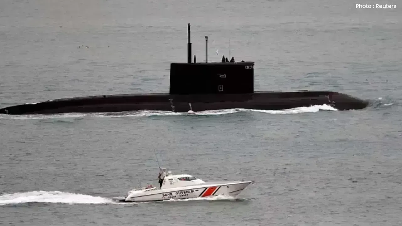 Ukraine Makes History by Striking Russian Submarine with Underwater Drone