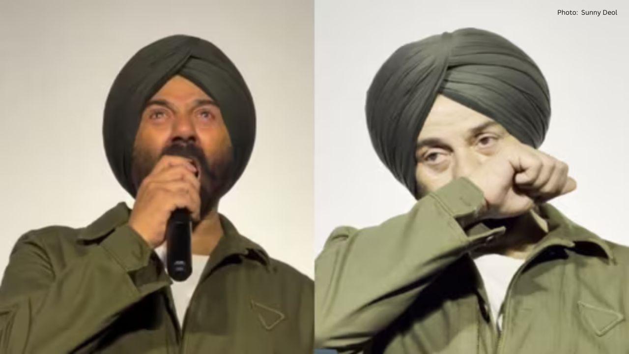 Sunny Deol Breaks Down at Border 2 Teaser Launch in First Public Appearance After Father Dharmendra’s Death