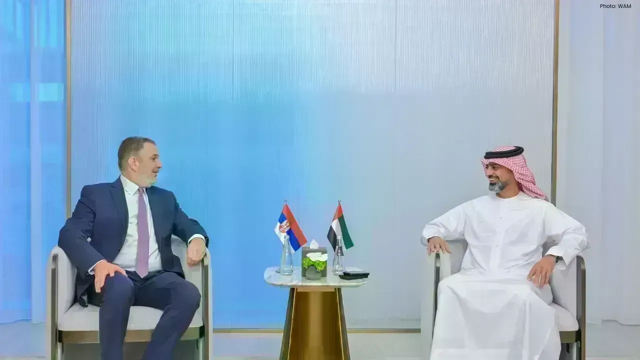 Ajman's Crown Prince Engages Serbian Ambassador to Foster Relations