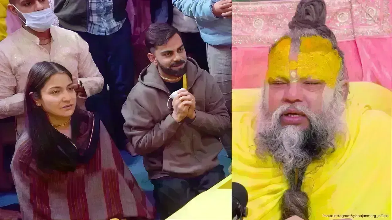 Virat Kohli and Anushka Sharma Seek Guidance from Guru Premanand Maharaj