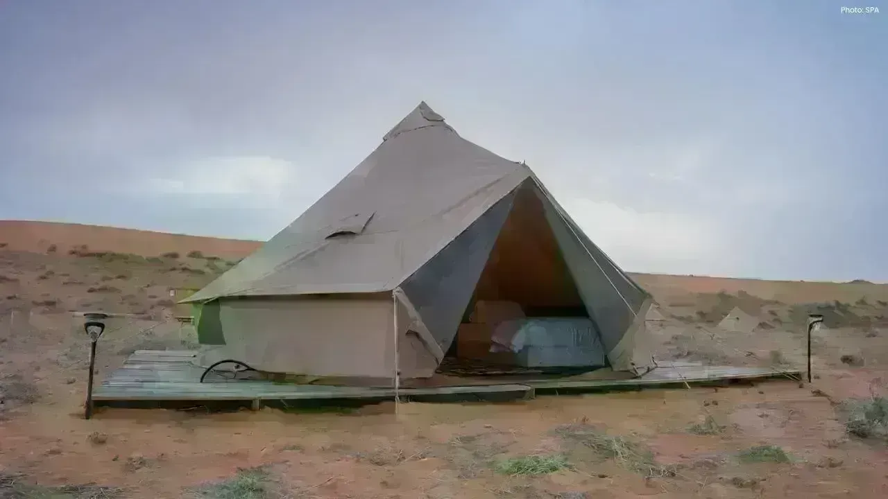 Winter Tourism Blooms at Linah Camp in Darb Zubaida