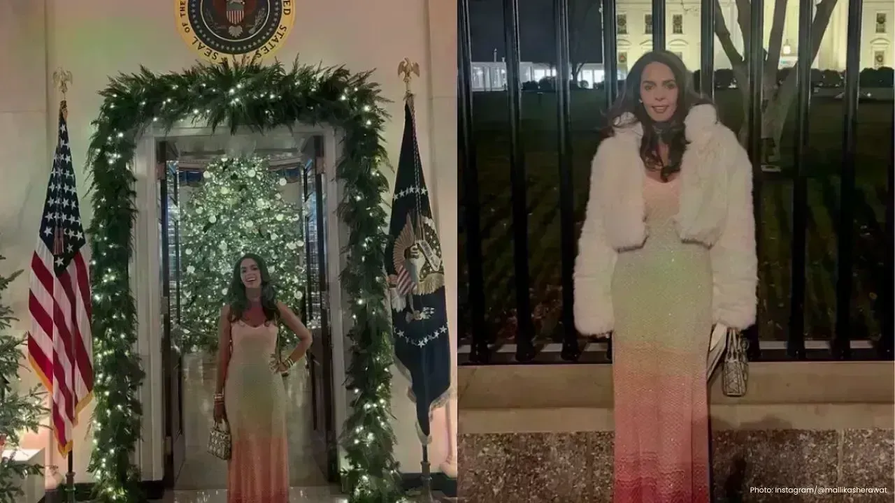 Mallika Sherawat Joins Exclusive Christmas Dinner at the White House