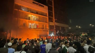 Security Heightened as Bangladesh Faces Turmoil Before Anti-India Leader's Funeral