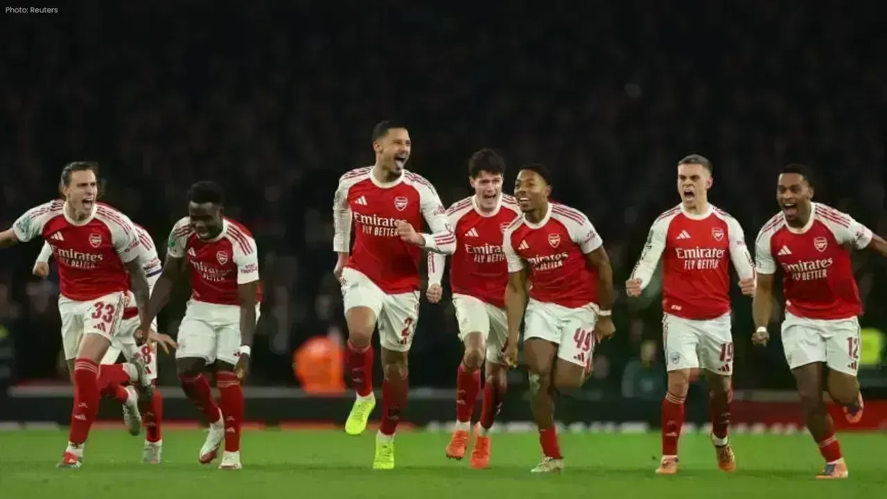 Arsenal Triumphs Over Crystal Palace in Penalty Drama, Advances to Semifinals