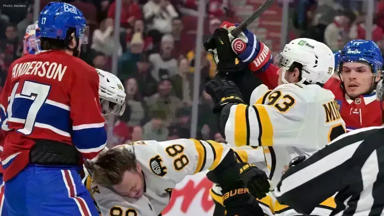 Canadiens Overpower Bruins 6-2 in Intense Rivalry Match