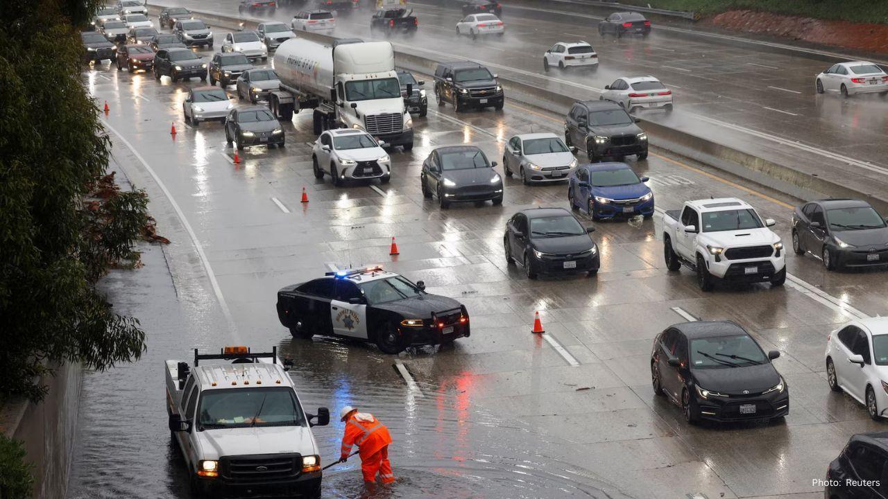 Heavy Rains Trigger Flash Floods and Mudflows Across Southern California