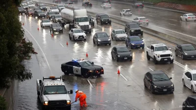 Heavy Rains Trigger Flash Floods and Mudflows Across Southern California
