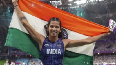 Jyothi Yarraji Triumphs with Record Gold at Asian Championships