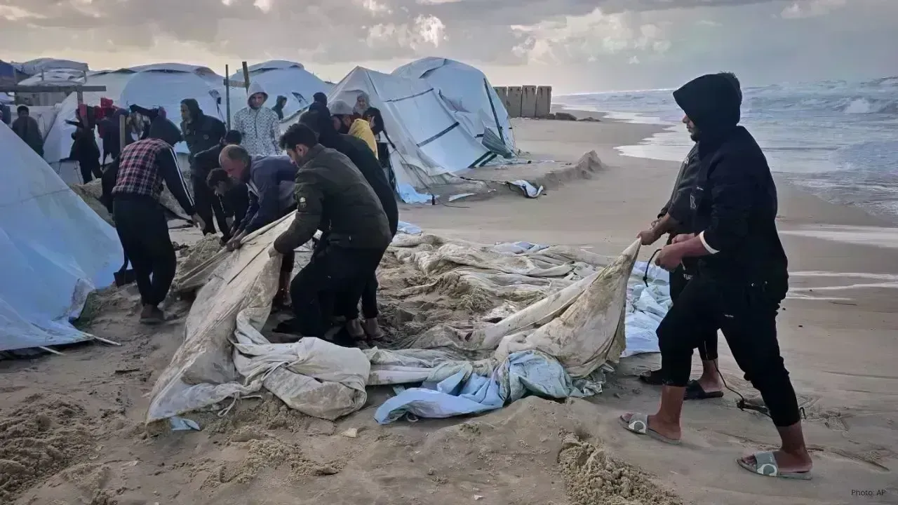 Winter Storms Heighten Humanitarian Challenges in Gaza