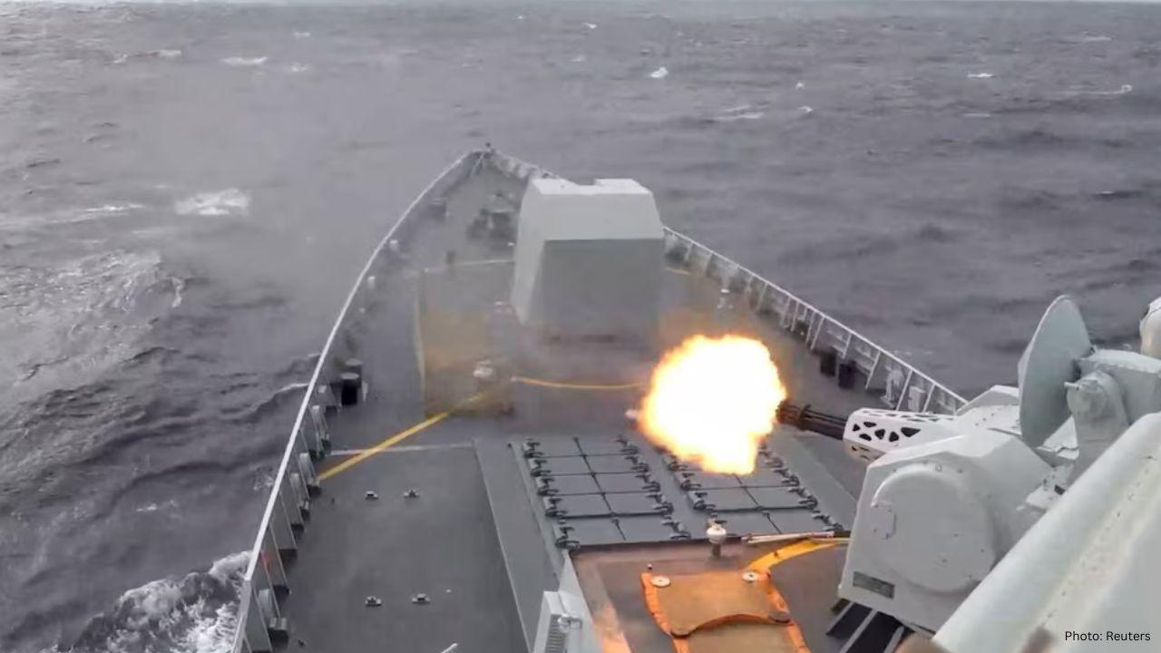 China Holds Large War Games Around Taiwan as Island Promises to Defend Democracy