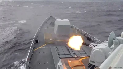 China Holds Large War Games Around Taiwan as Island Promises to Defend Democracy