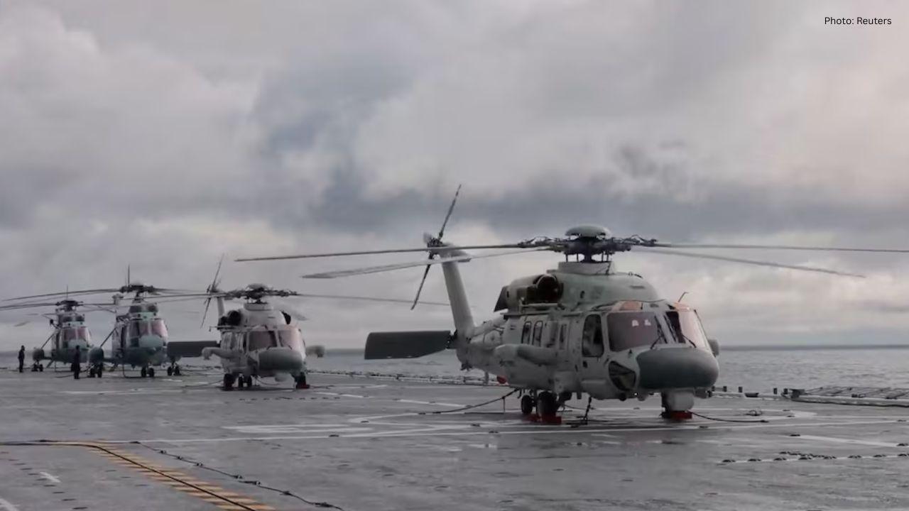 China Launches Rockets Near Taiwan During Massive War Games