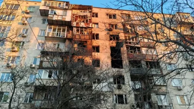 Drone Assault on Odesa: Homes Damaged, Civilians Hurt