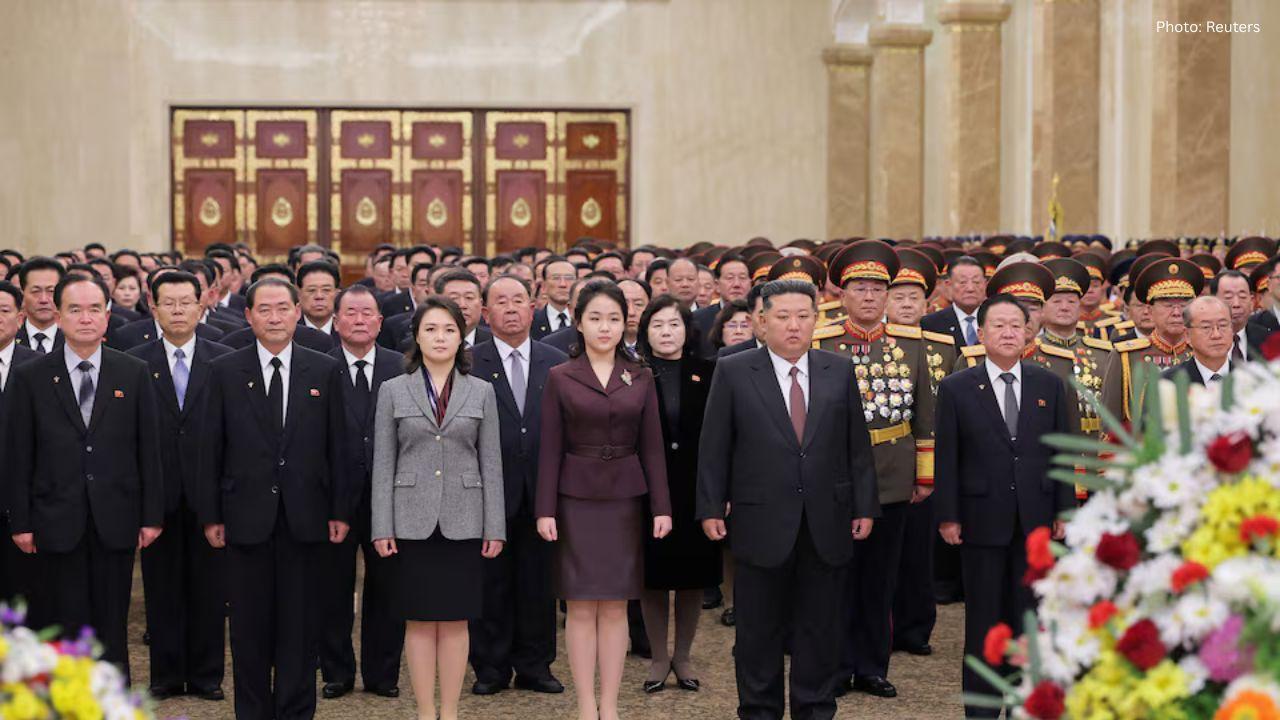 Kim Jong Un’s Daughter Makes First Public Appearance at North Korea’s State Mausoleum